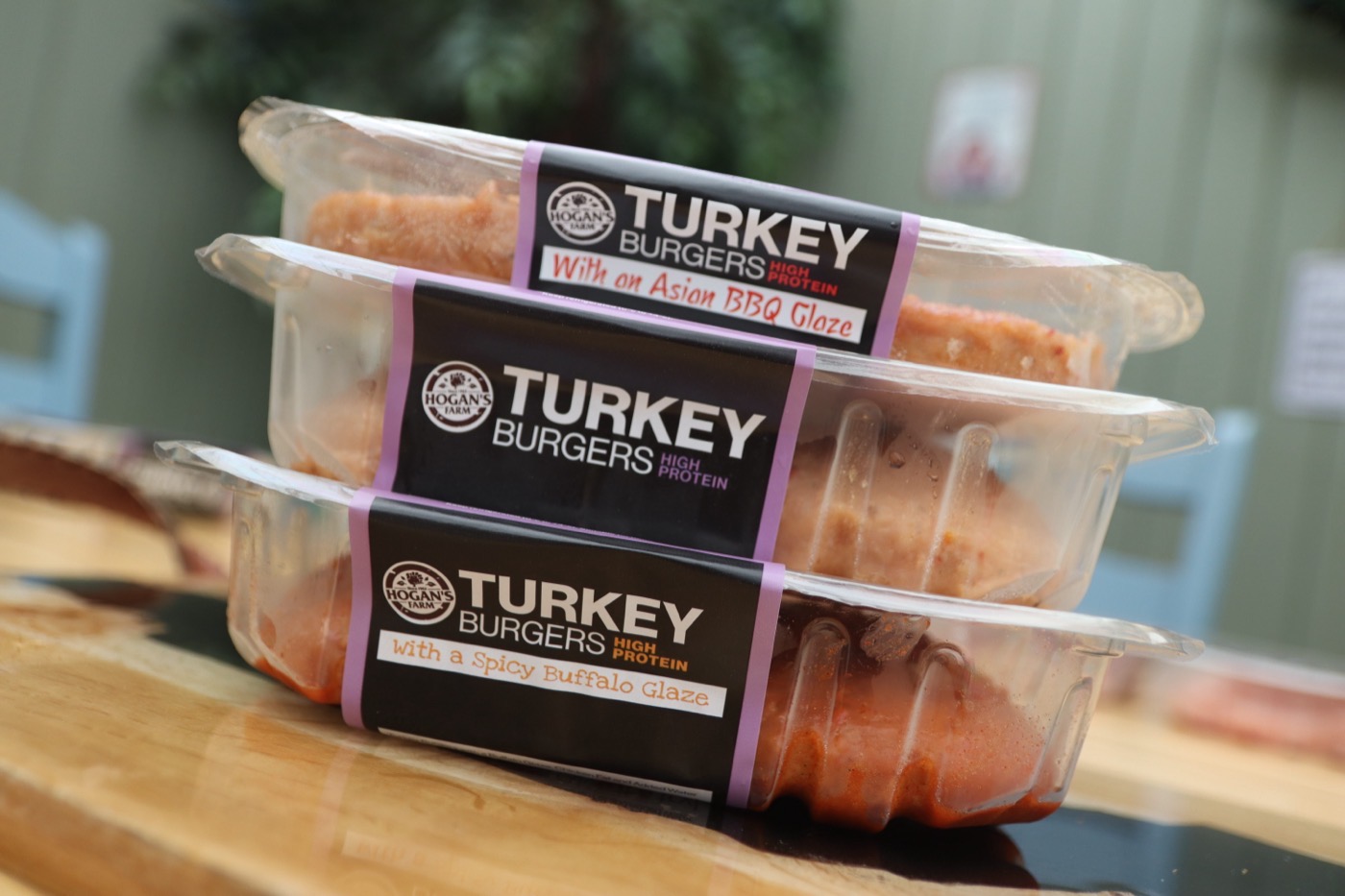 Hogan’s Farm turkey burger packs
