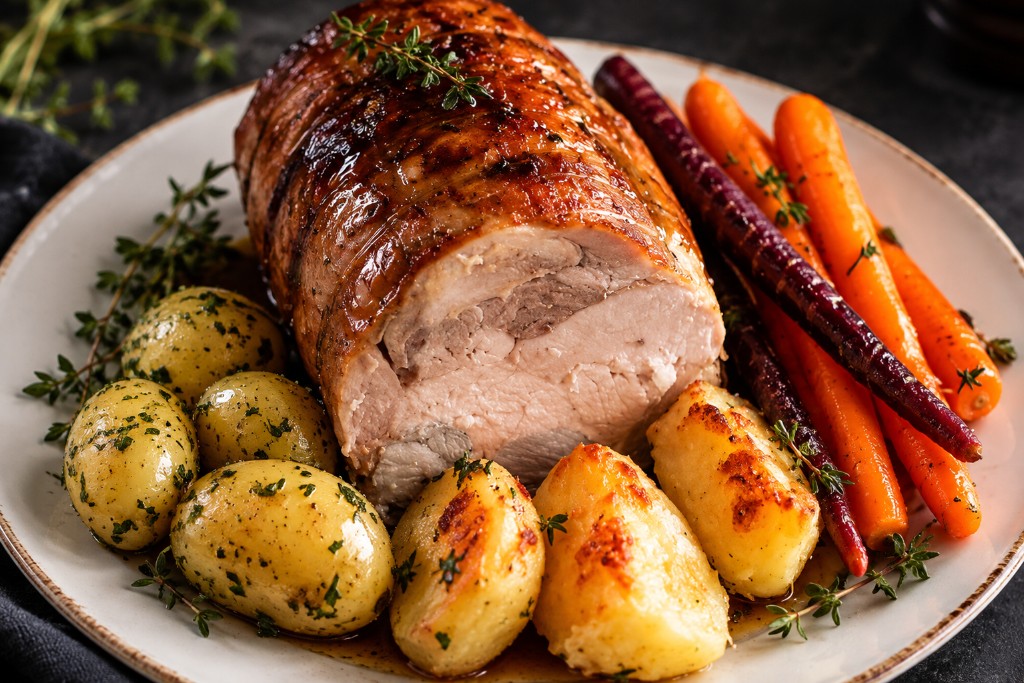 Boned and rolled turkey from Hogan’s Farm