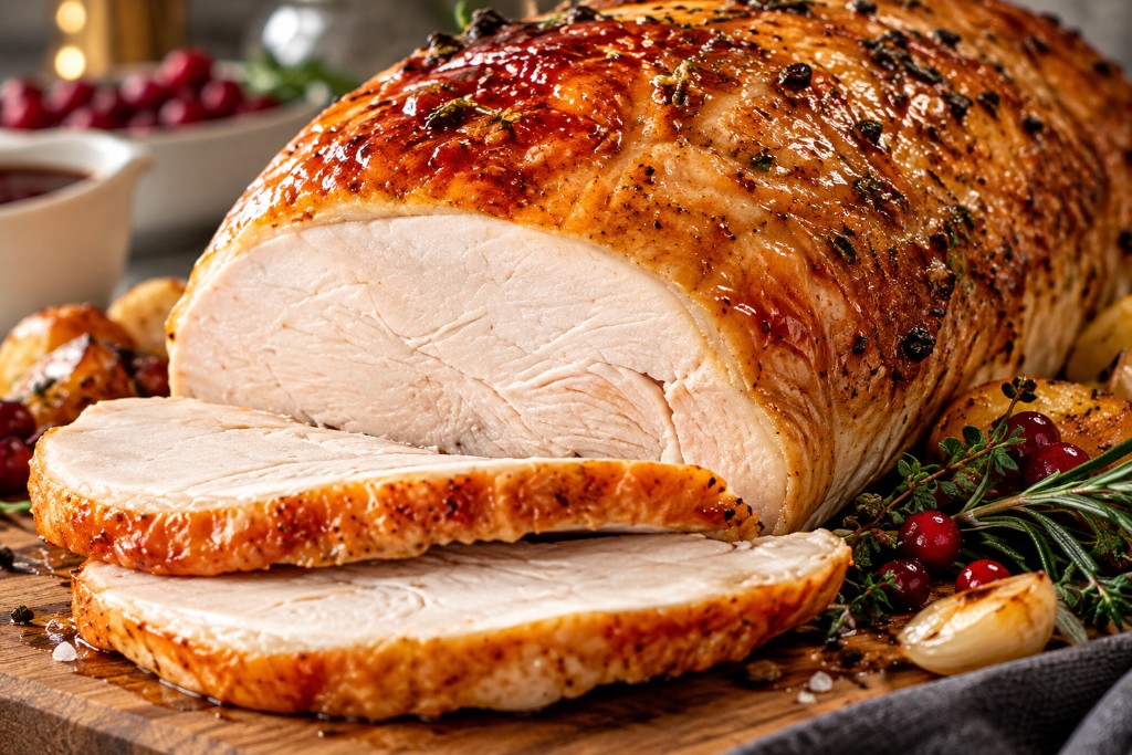 Boneless turkey breast from Hogan’s Farm