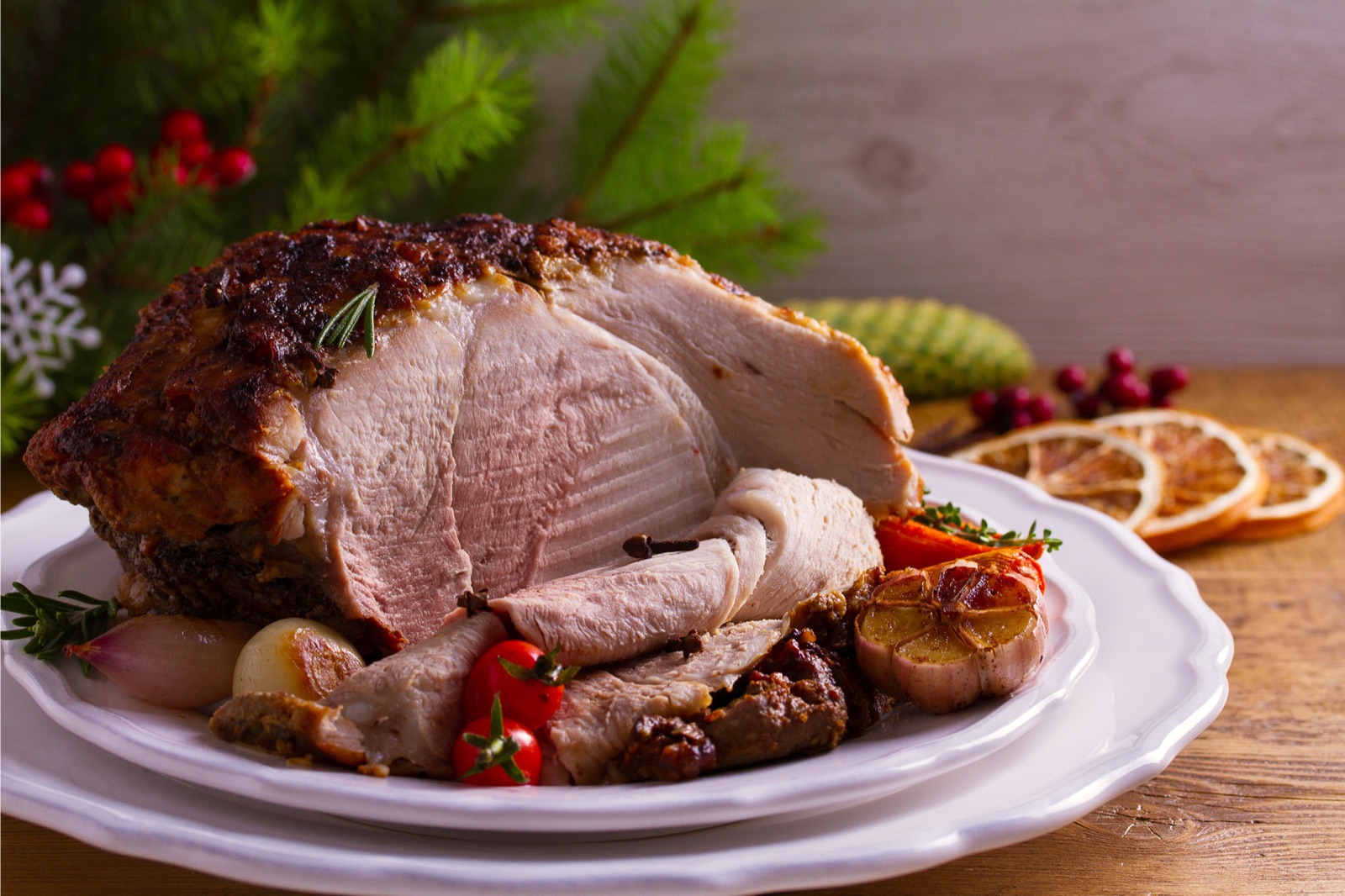 Christmas ham from Hogan’s Farm