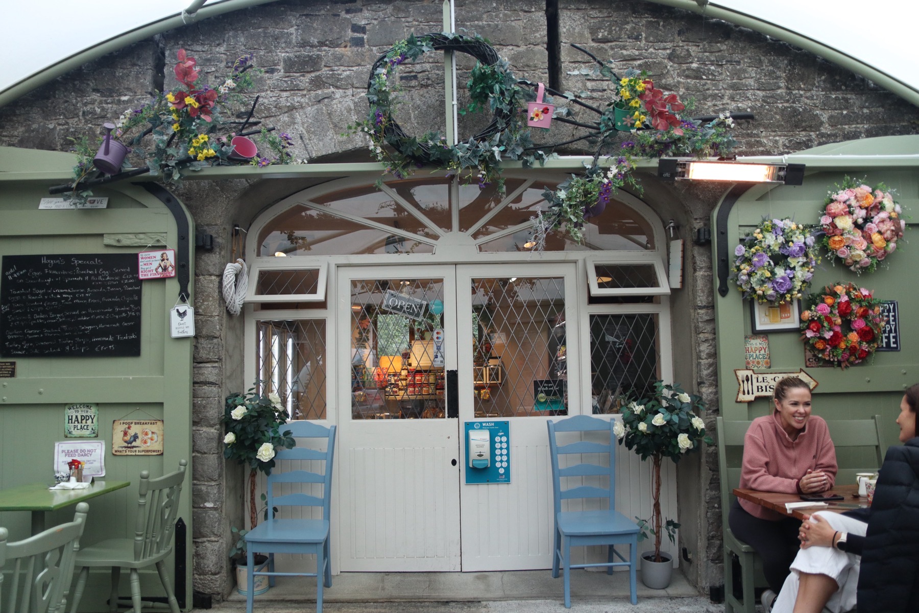 Entrance to Hogan's Farm Shop and café, Charlesfort Estate, Kells